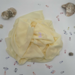 Chiffon Georgette hijab - Light yellow