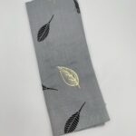 Printed Lawn Hijab - Light grey