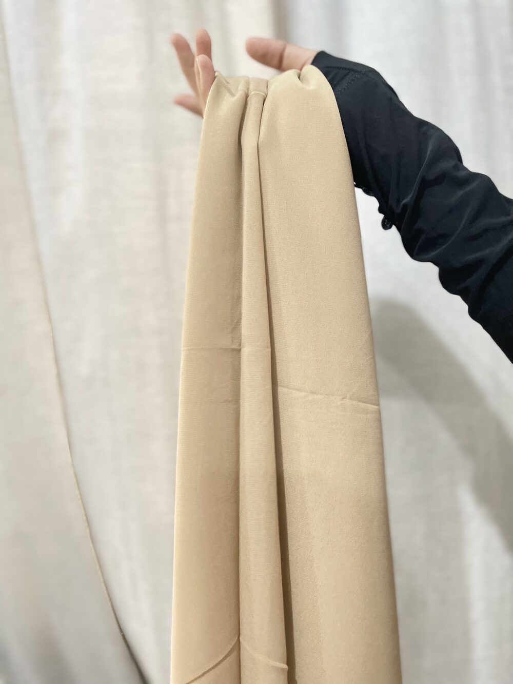 Chiffon Georgette Hijab -Khaki