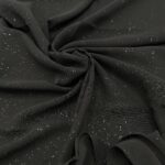 Glitter Chiffon Hijab -Dark Gray