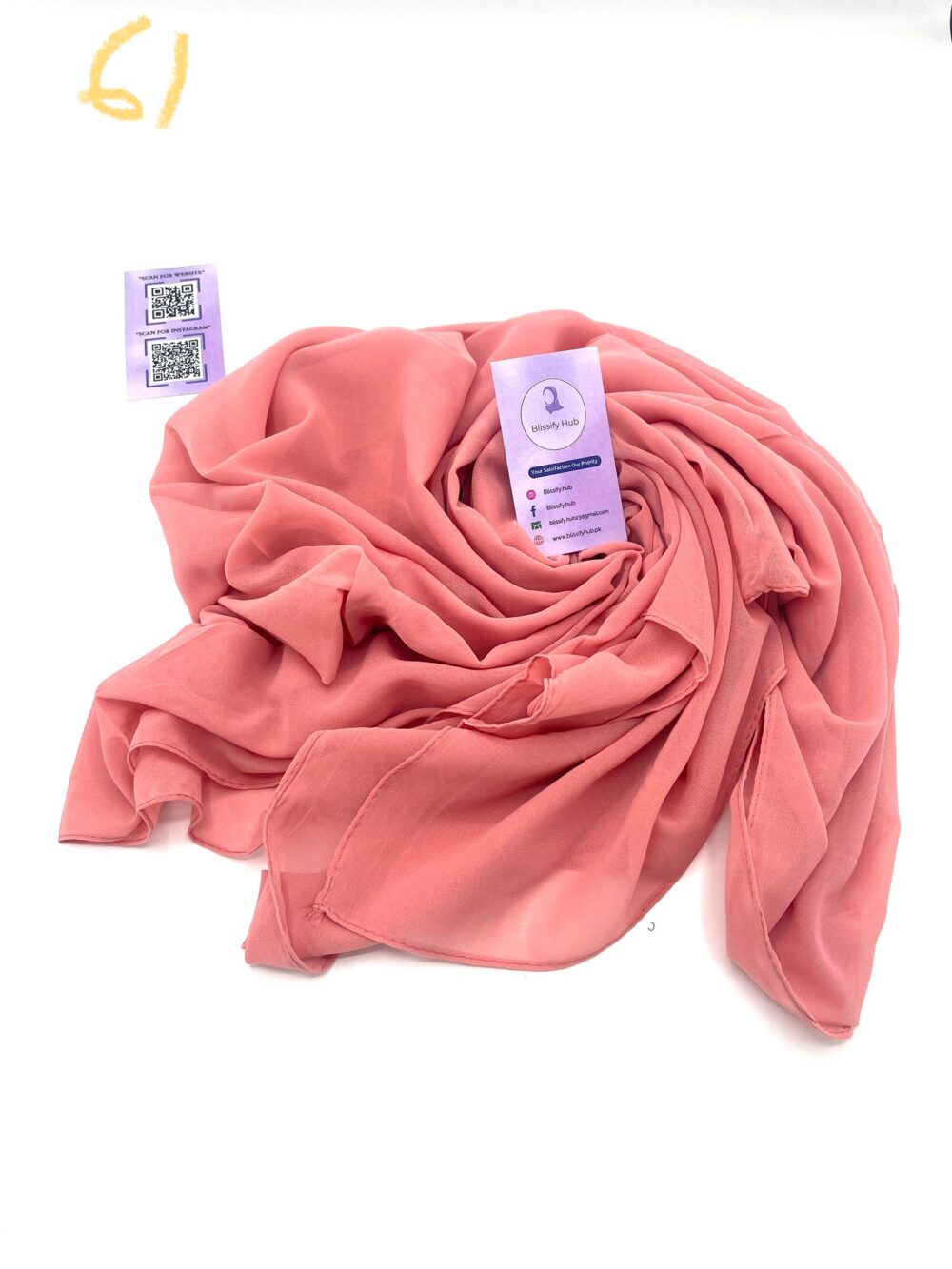 Chiffon Georgette Hijab price In pakistan