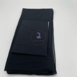Matching Hijab & Cap Set - Black