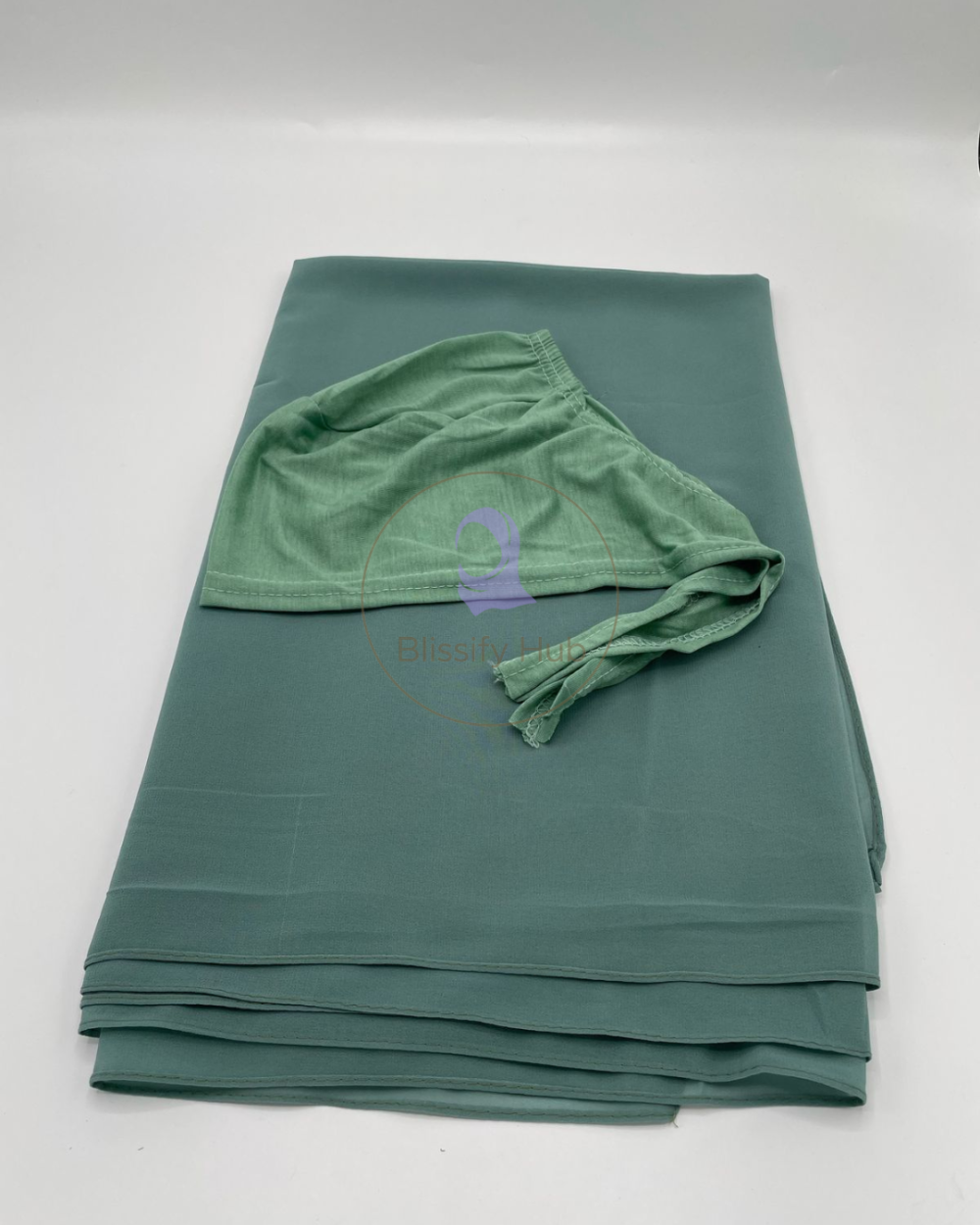 Matching Hijab & Cap Set