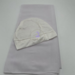 Matching Hijab & Cap Set - White